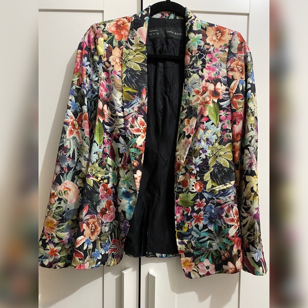 Floral Zara Blazer